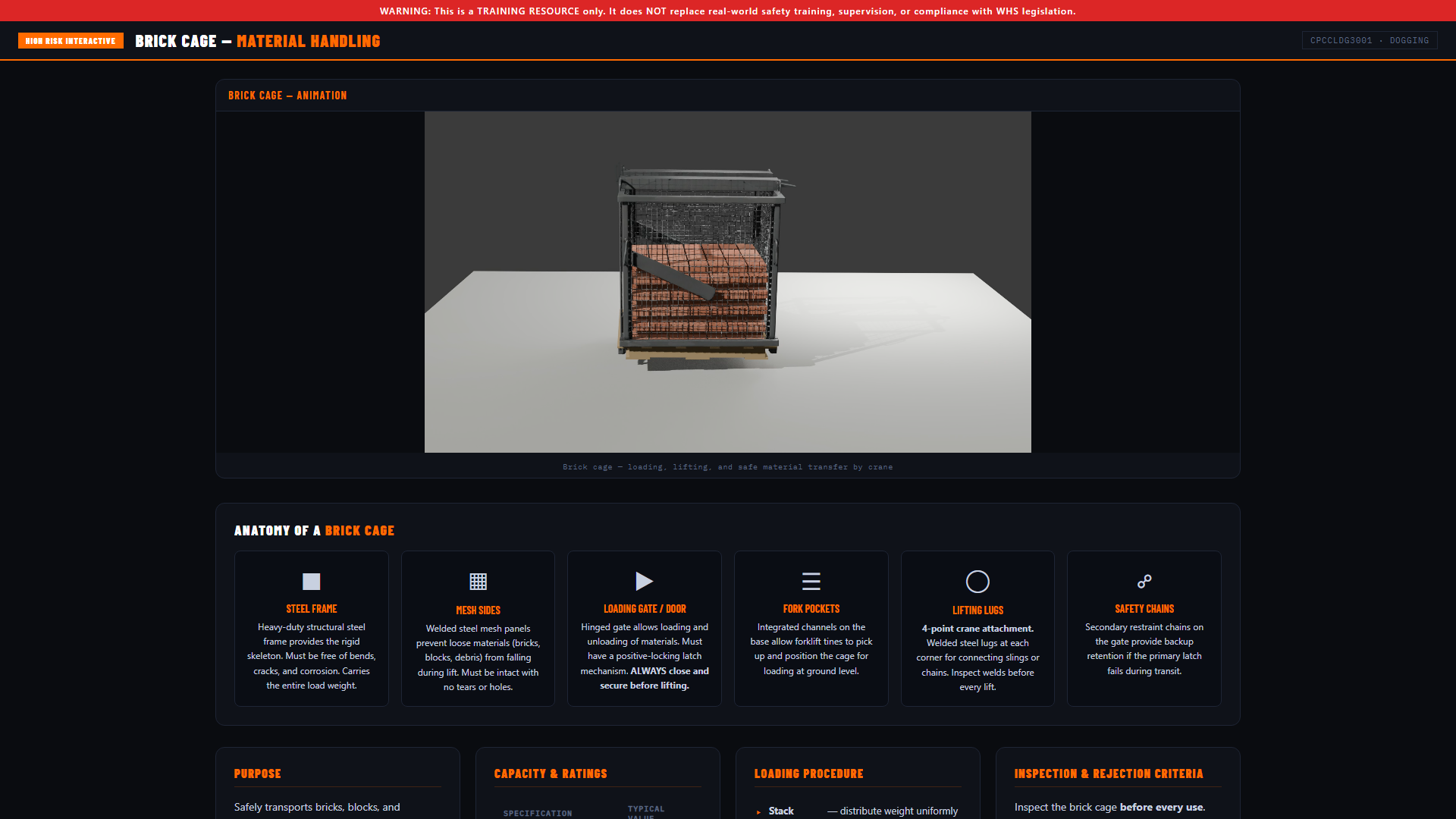 Brick Cage