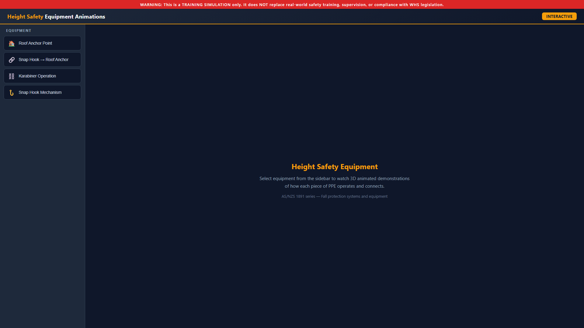 Height Safety Animations Hub